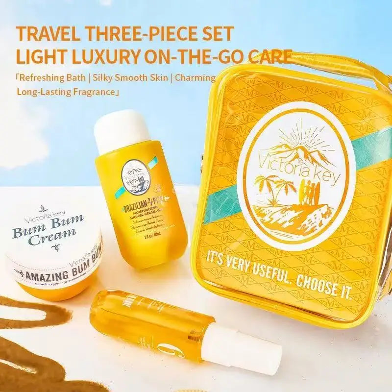 Sol De Janeiro Cream Shower Gel Body Mist Travel Set