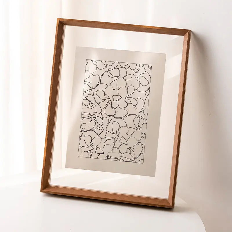 Classic Solid Wood Picture Frame For Photos And Wall Display