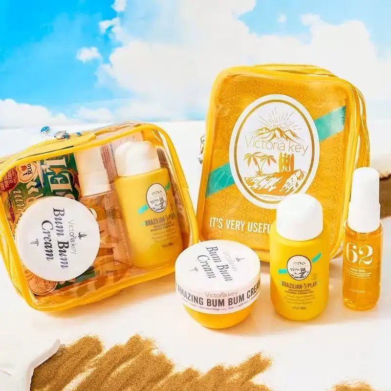 Sol De Janeiro Cream Shower Gel Body Mist Travel Set