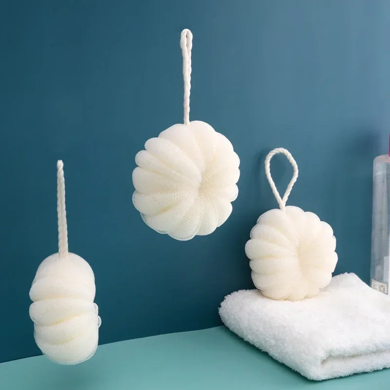 Soft Mesh Bath Sponge Exfoliating Body Scrubber Shower Cleaner