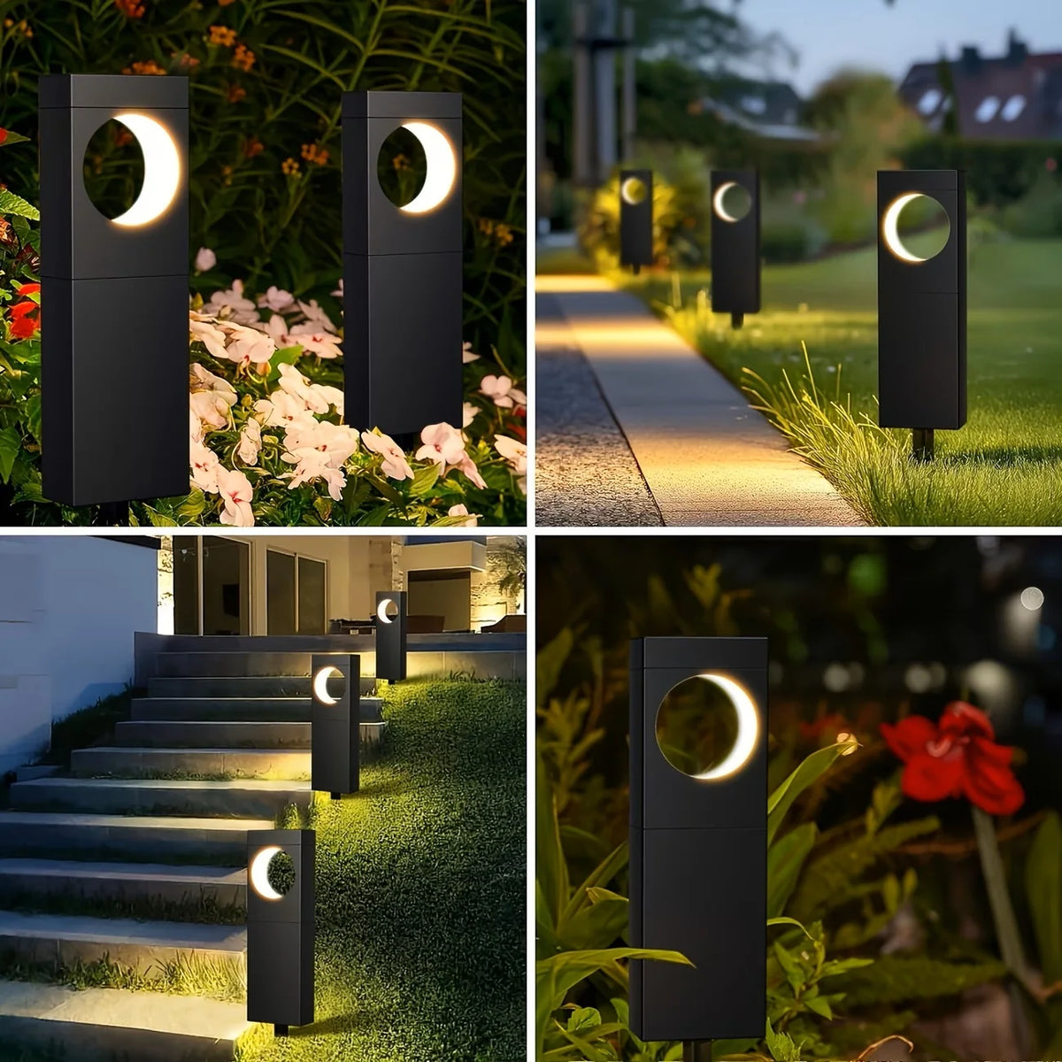 Waterproof Solar Pathway Lights Outdoor Led Garden Yard Decorations