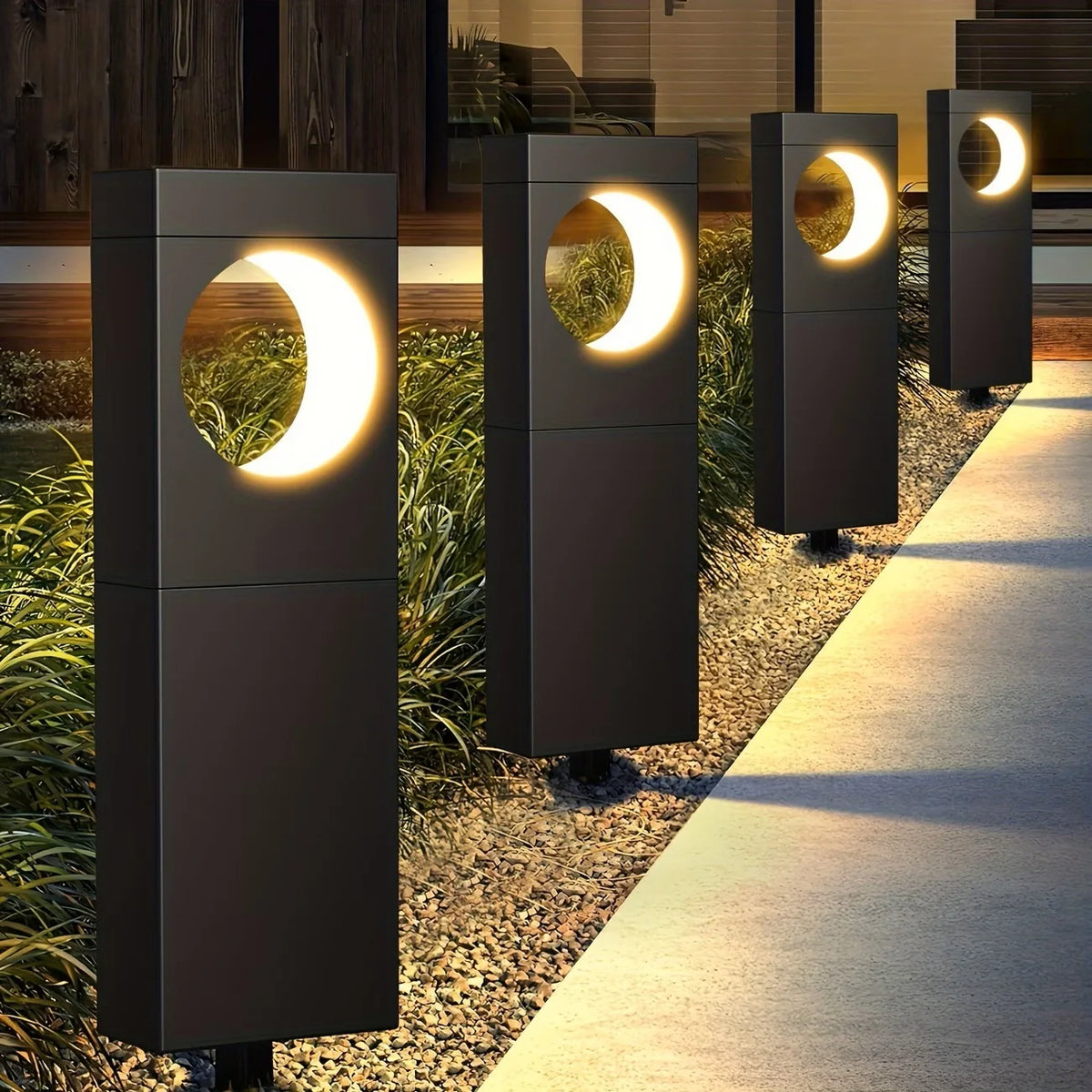 Waterproof Solar Pathway Lights Outdoor Led Garden Yard Decorations
