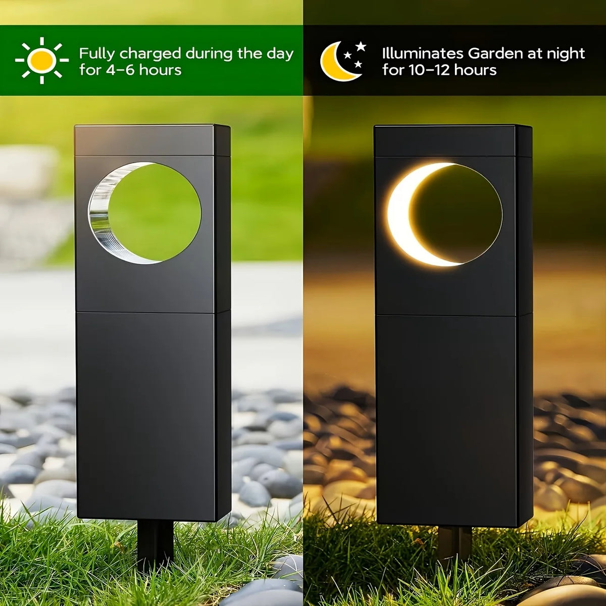 Waterproof Solar Pathway Lights Outdoor Led Garden Yard Decorations