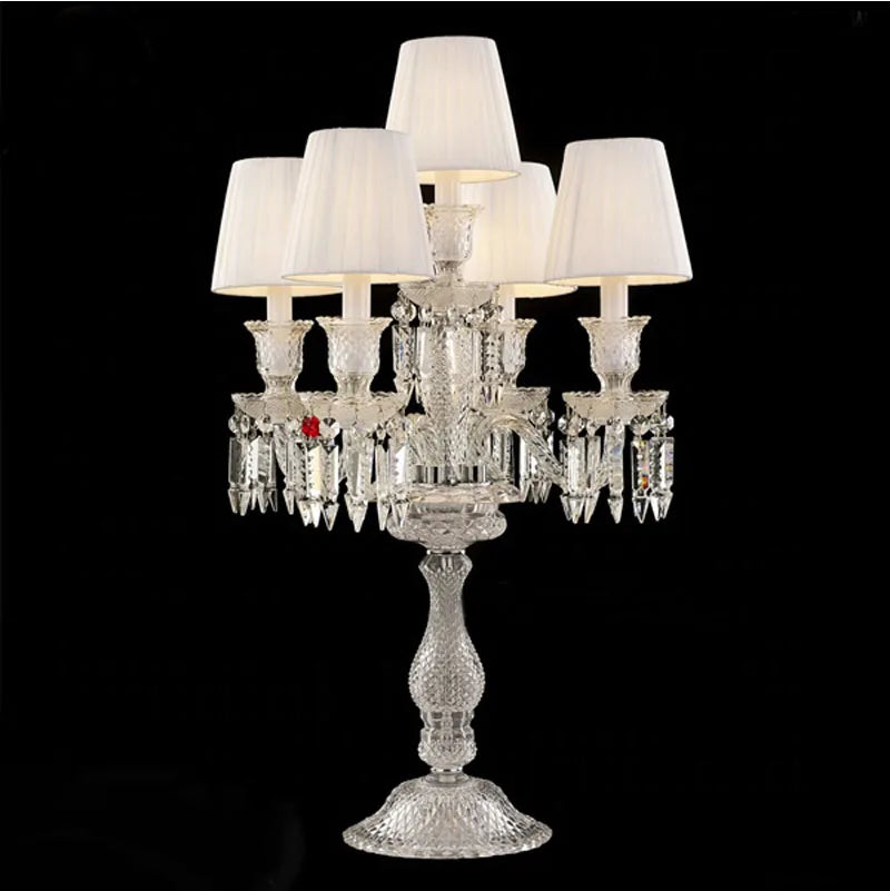 Phube Modern Crystal Desk Lamp For Living Room Decor