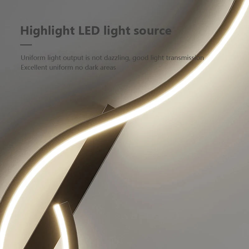 Darhyn Modern Aluminum Led Wall Lamp Indoor Lighting Fixture