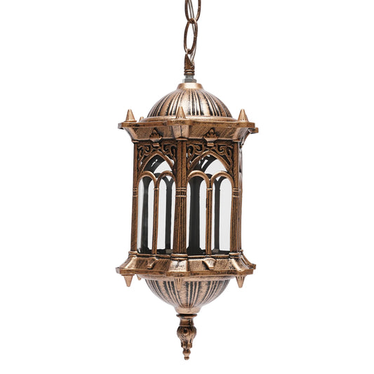 European Style Vintage Metal Pendant Light For Garden Decor