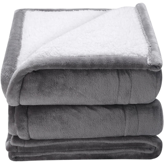 SucceBuy Heated Throw Blanket With Five Adjustable Heat Settings