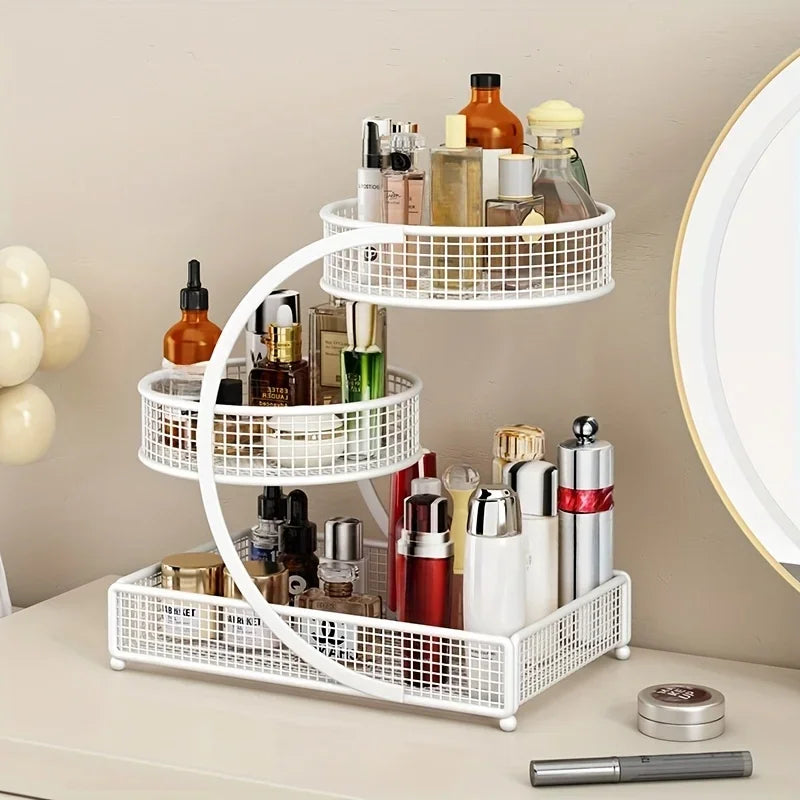 Multilayer Makeup Storage Rack Cosmetic Organizer Box For Home Use