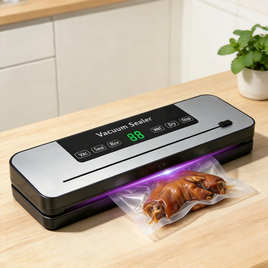 Automatic Vacuum Sealing Machine For Dry And Wet Food Preservation