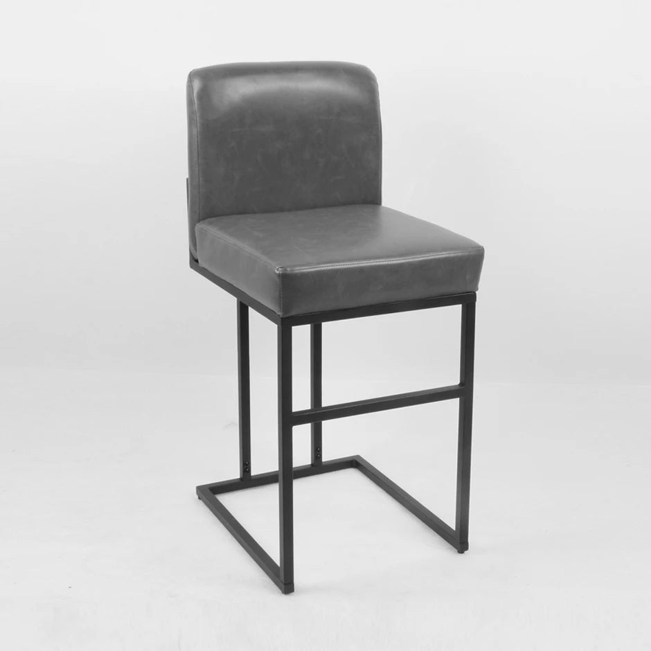 HiMISS Back Bar Stools Kitchen Island Dining Room Cafe Set