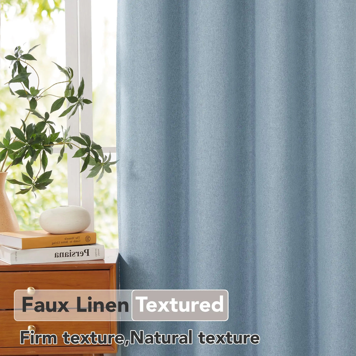 Custom Blackout And Soundproof Window Curtain Panels Set