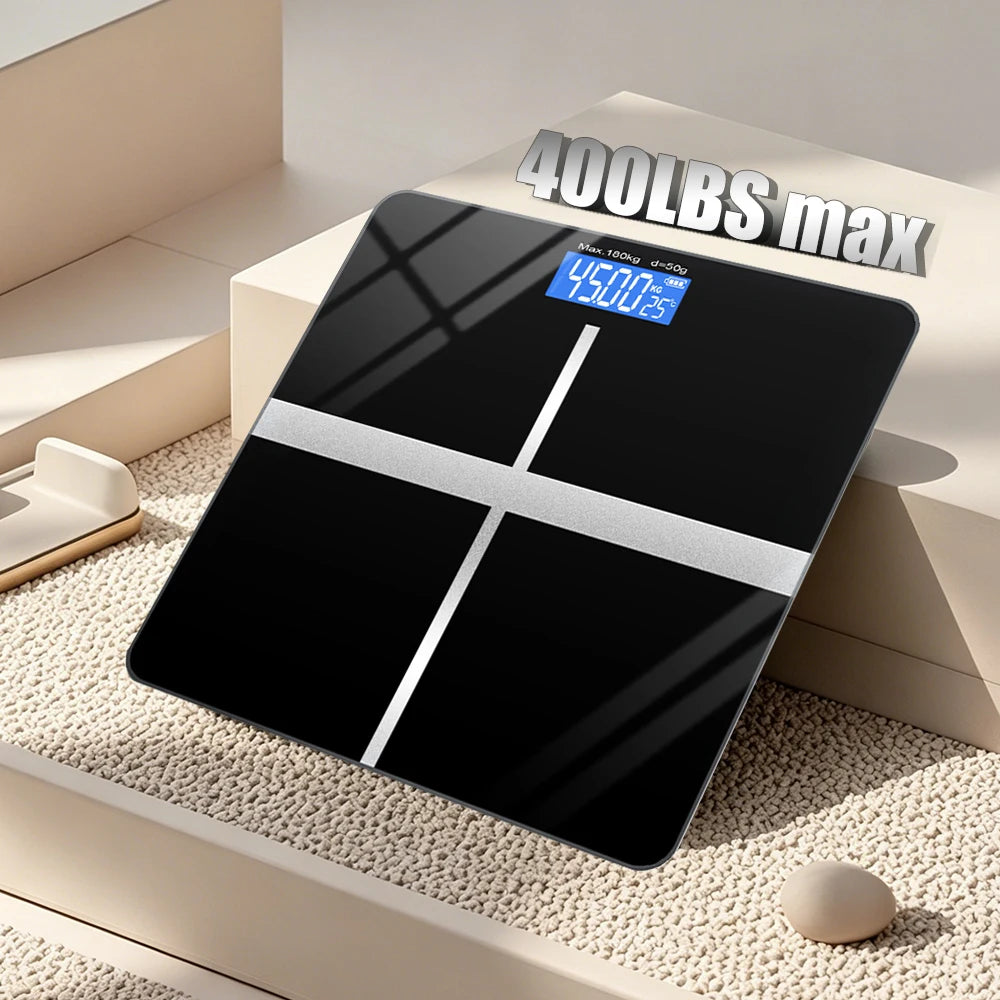 ZNLYRION Digital Bathroom Scale With High Precision Sensor Display