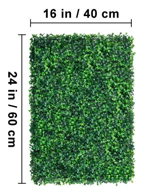 SucceBuy Artificial Boxwood Wall Panels For Garden Decor