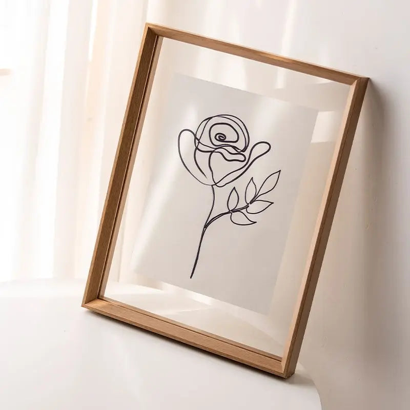 Classic Solid Wood Picture Frame For Photos And Wall Display