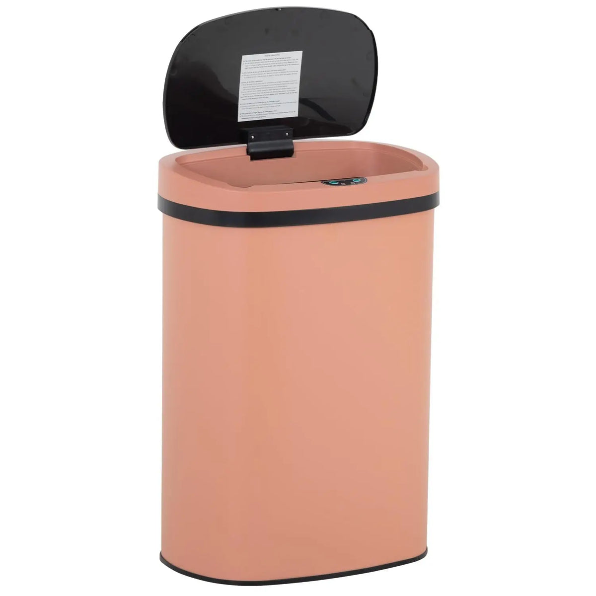 BestOffice Automatic Touchless Stainless Steel Trash Can
