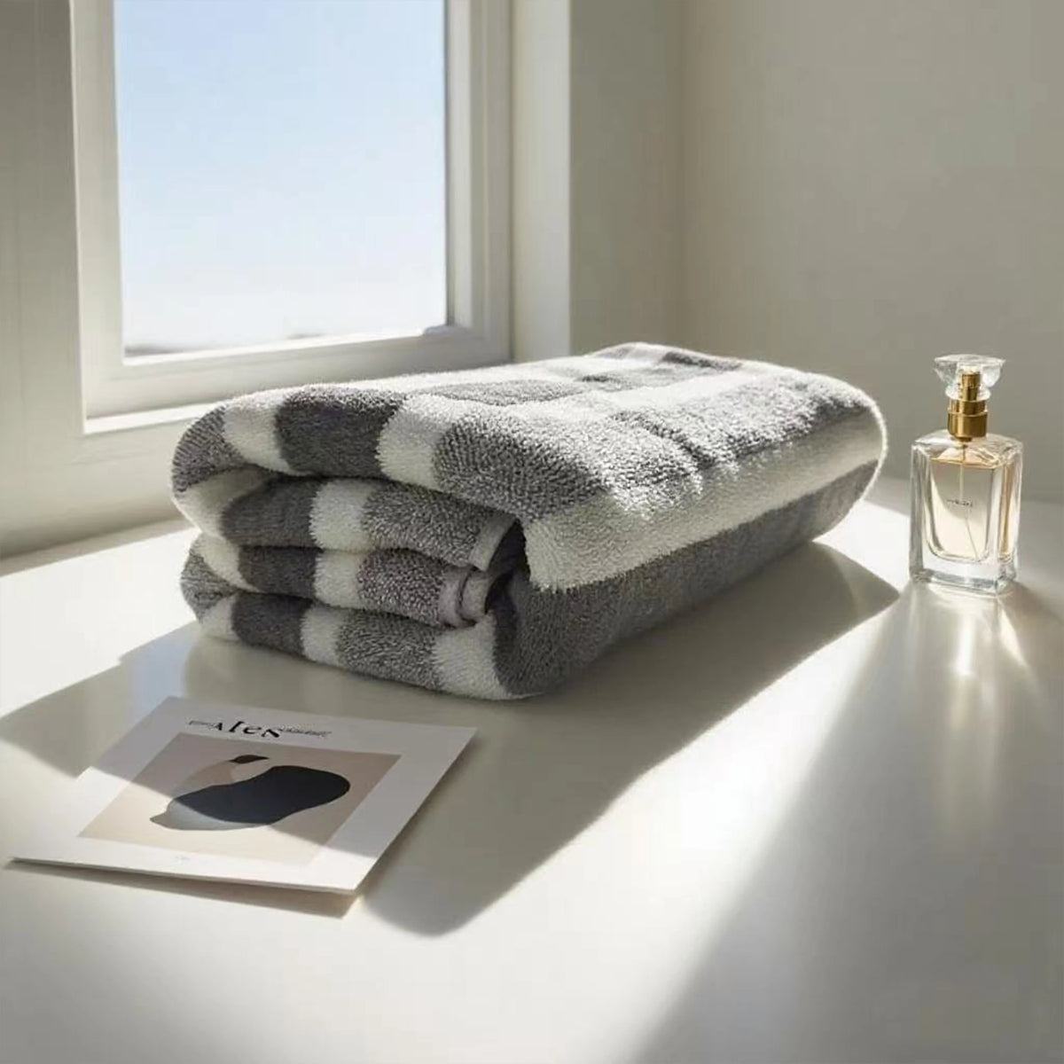 Premium 1 Pack Thick Bath Towel Quick Drying Absorbent Polyester