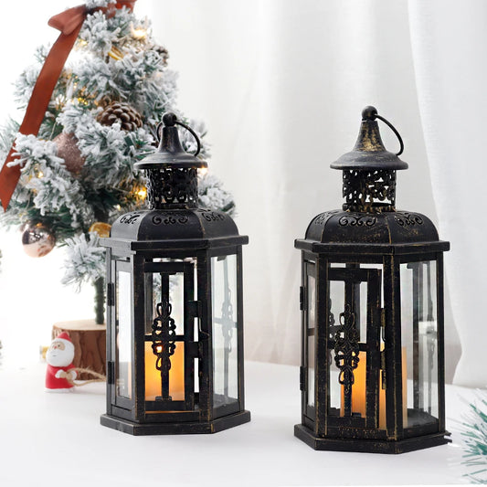 Newimage Metal Candle Holder Lantern Decorative Hanging