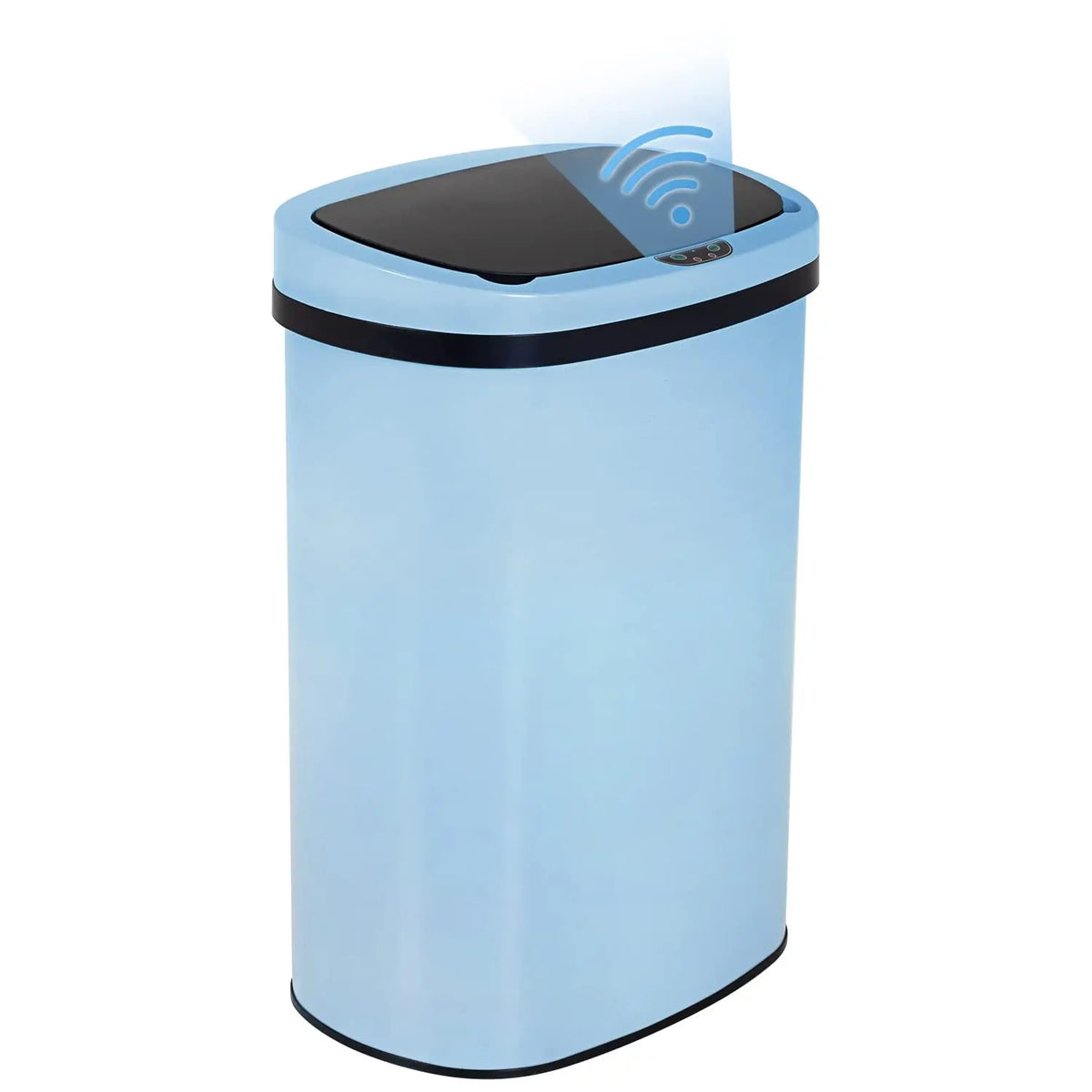 BestOffice Automatic Touchless Stainless Steel Trash Can