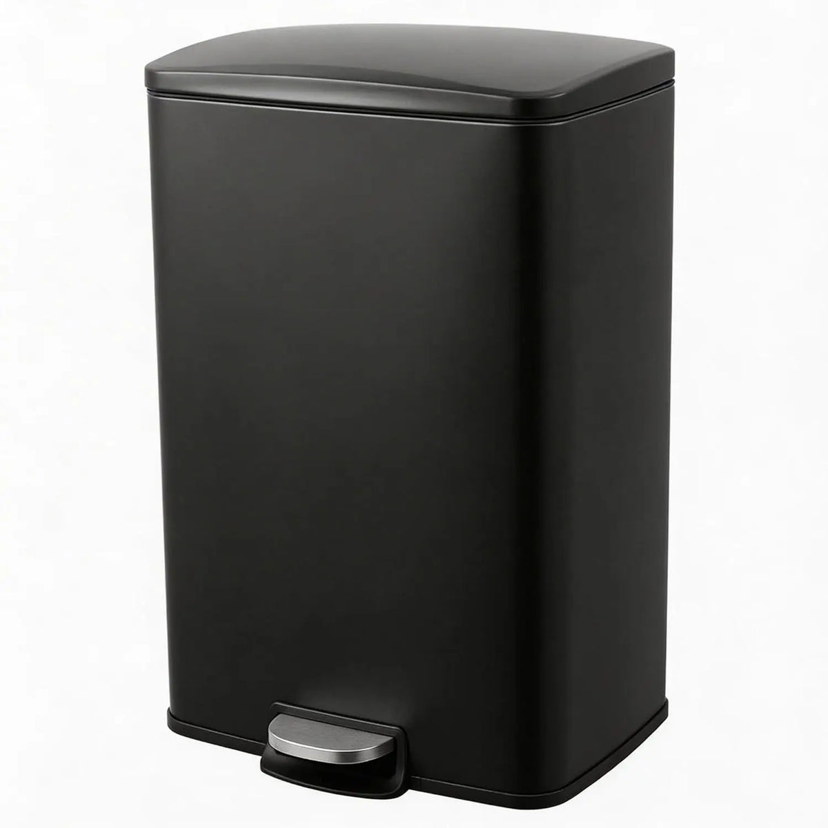 HiMISS Stainless Steel Pedal Trash Bin Fingerprint Proof Design