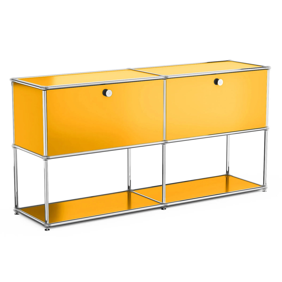 Modern Storage Cabinet Stainless Steel TV Stand Home Office Furniture