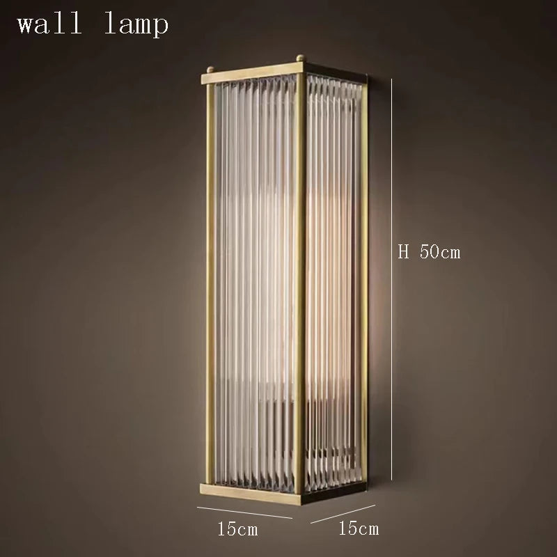 Nordic Luxury Glass Chandelier Pendant Light for Living Room Hotel