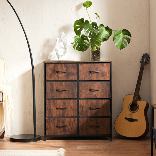 MCQ 8 Drawer Metal Storage Cabinet For Living Room And Bedroom