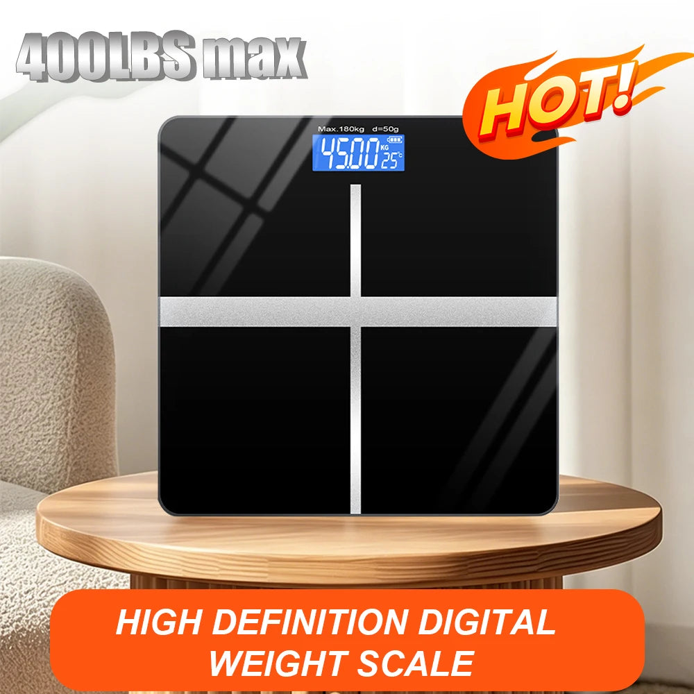 ZNLYRION Digital Bathroom Scale With High Precision Sensor Display