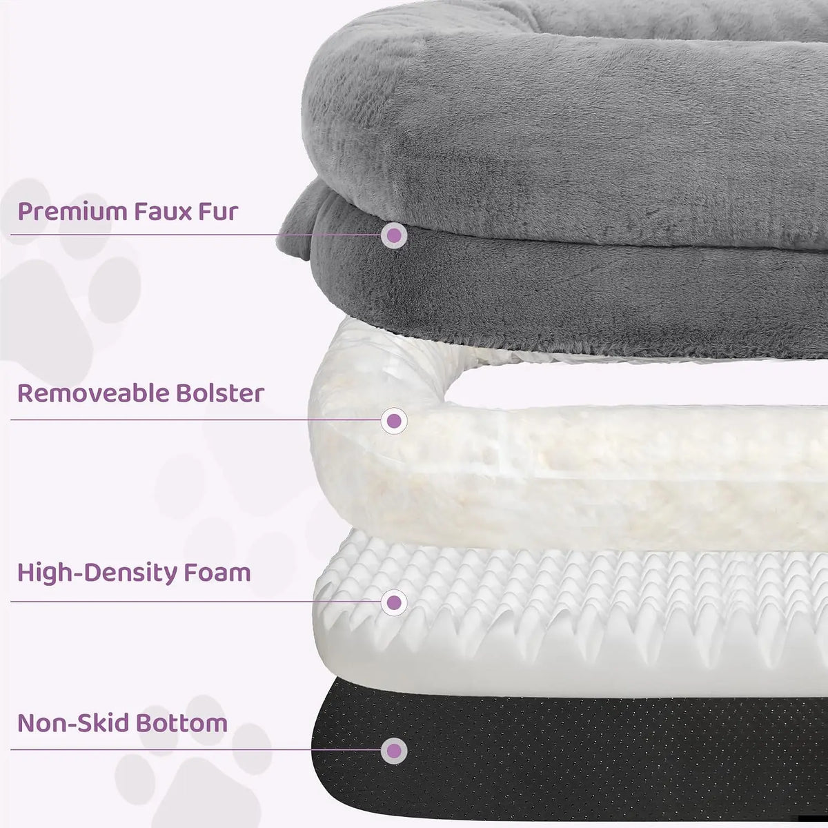 Adult Human Dog Bed Cotton Washable Lounge Bed Sofa