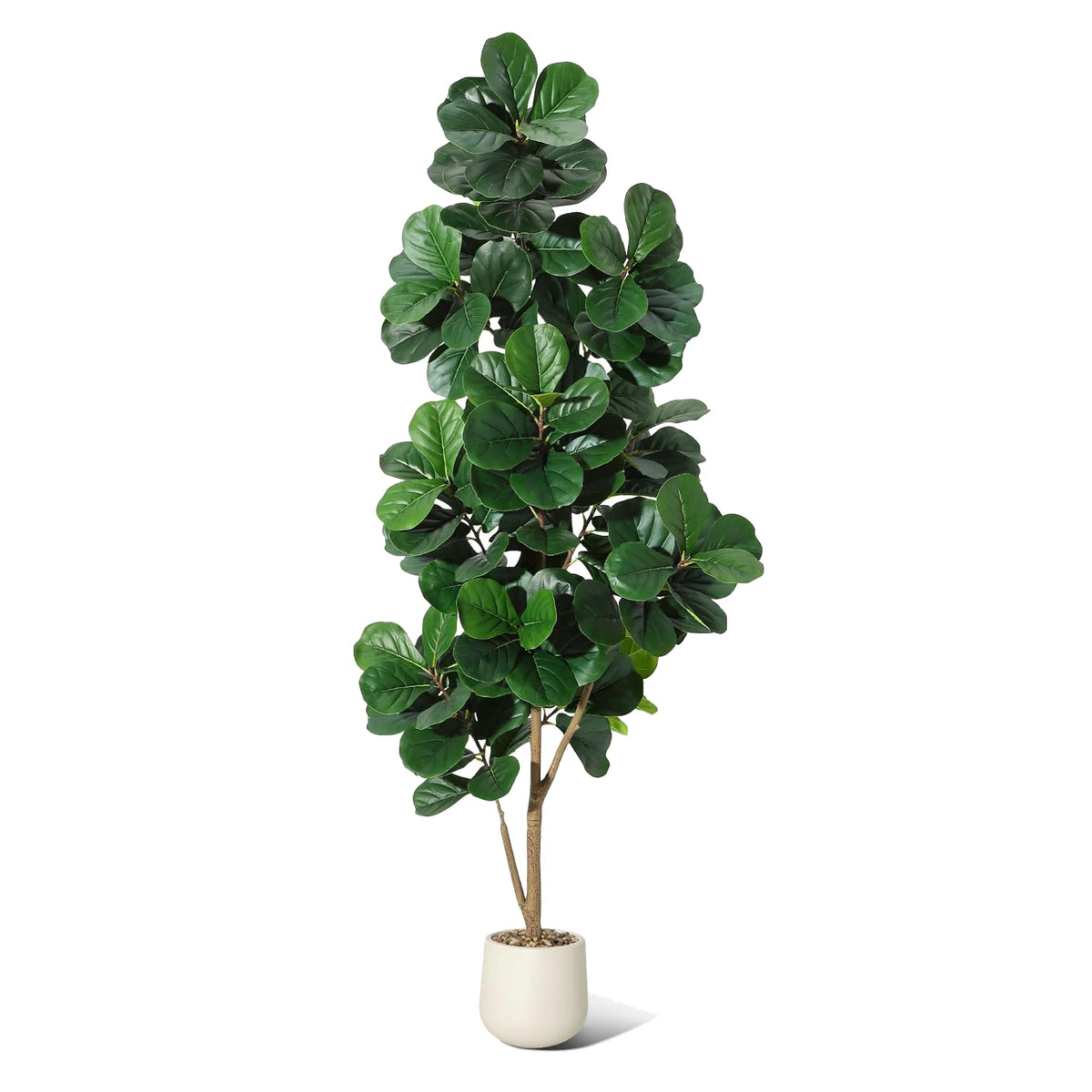 HiMiss Artificial Fiddle Leaf Fig Tree For Home Decor