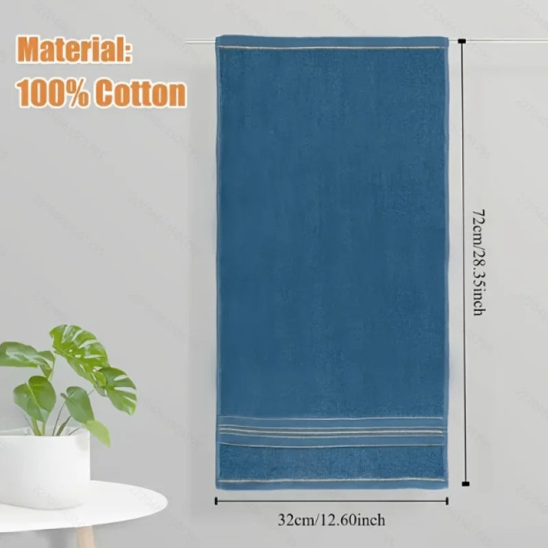 Premium 100 Cotton Spa Towels Featuring Gold Thread Quick Dry