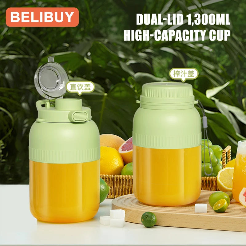 Portable USB Electric Fruit Juicer Blender With Six Steel Blades