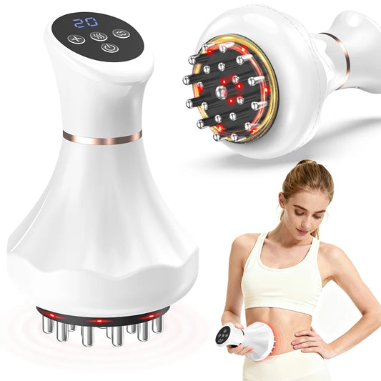 Lymphatic Drainage Massager With Heat Vibration Body Sculptor