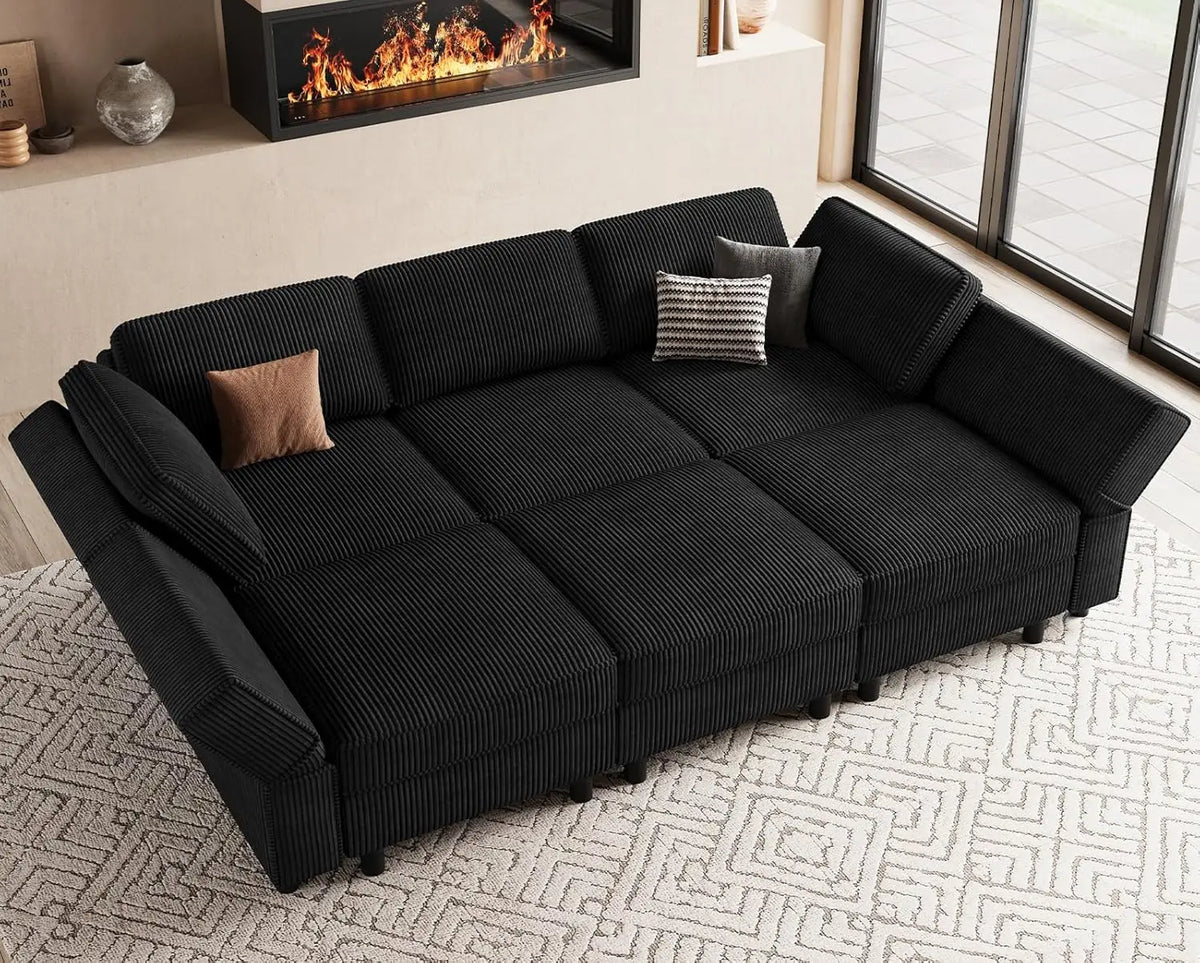 Xiaolang Modular Sectional Sofa With Deep Storage And Memory Foam