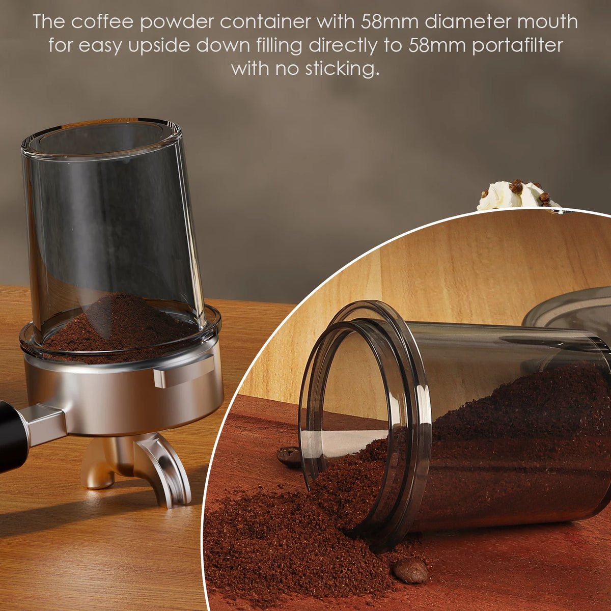 BioloMix Electric Conical Burr Coffee Grinder With Adjustable Settings