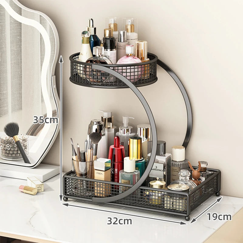 Multilayer Makeup Storage Rack Cosmetic Organizer Box For Home Use
