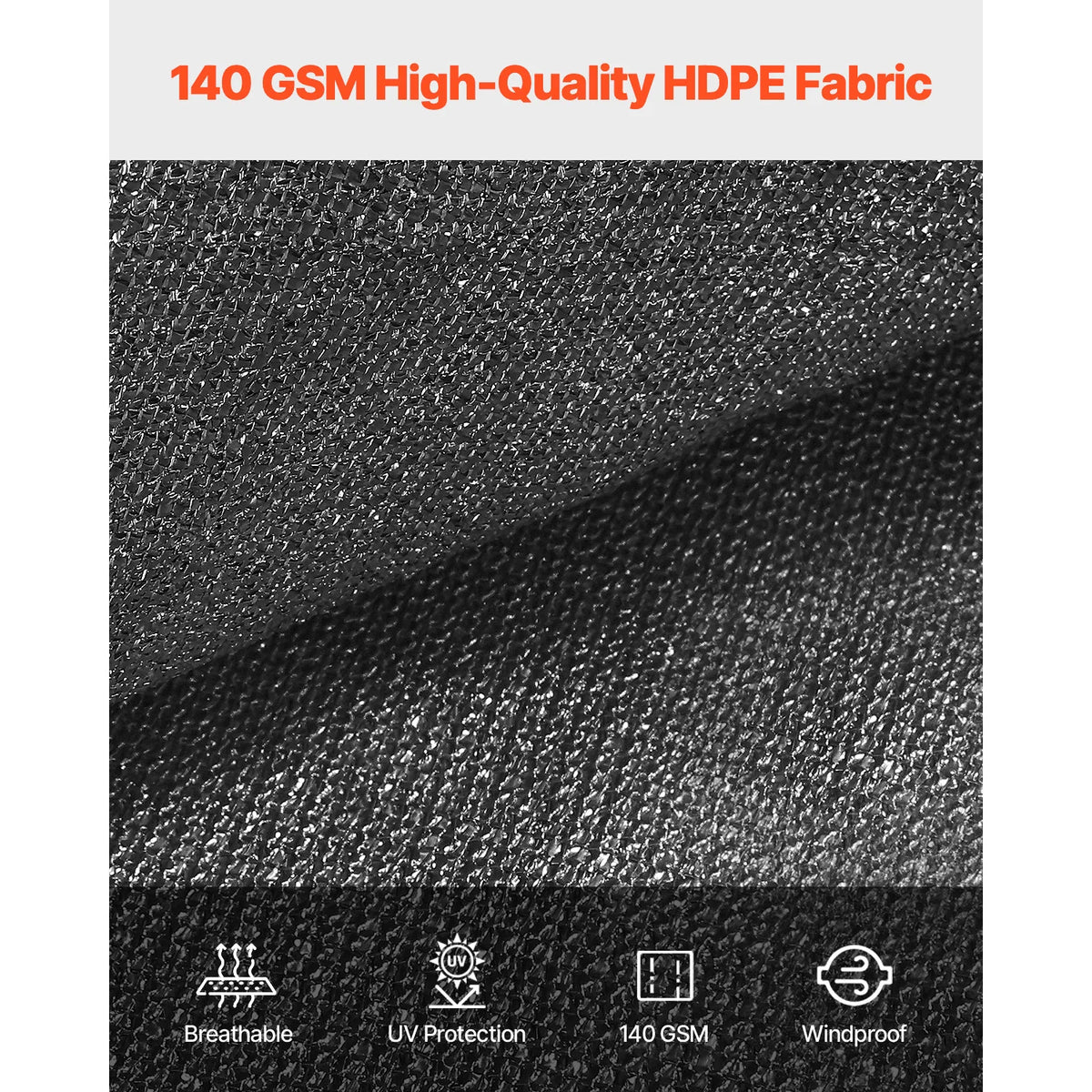 SucceBuy High Density Polyethylene Sun Shade Cloth