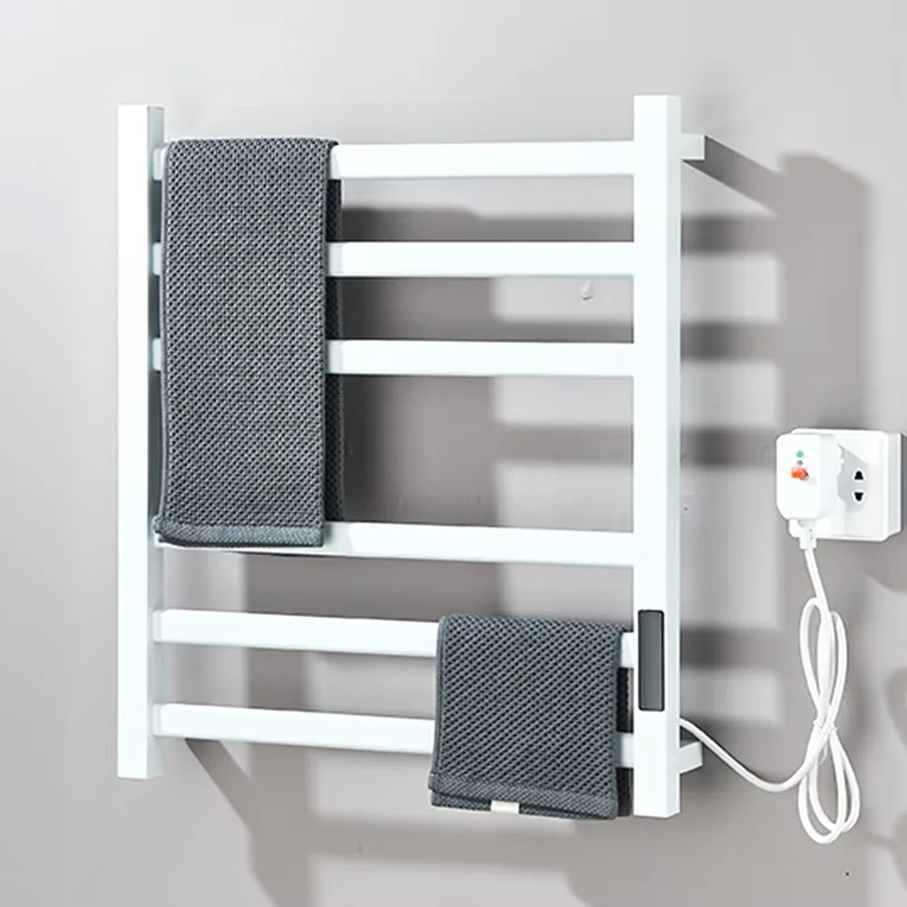 Shinesia Electric Towel Warmer Wall Mounted Digital Display Bathroom Rack