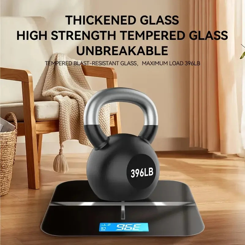 ZNLYRION Digital Bathroom Scale With High Precision Sensor Display