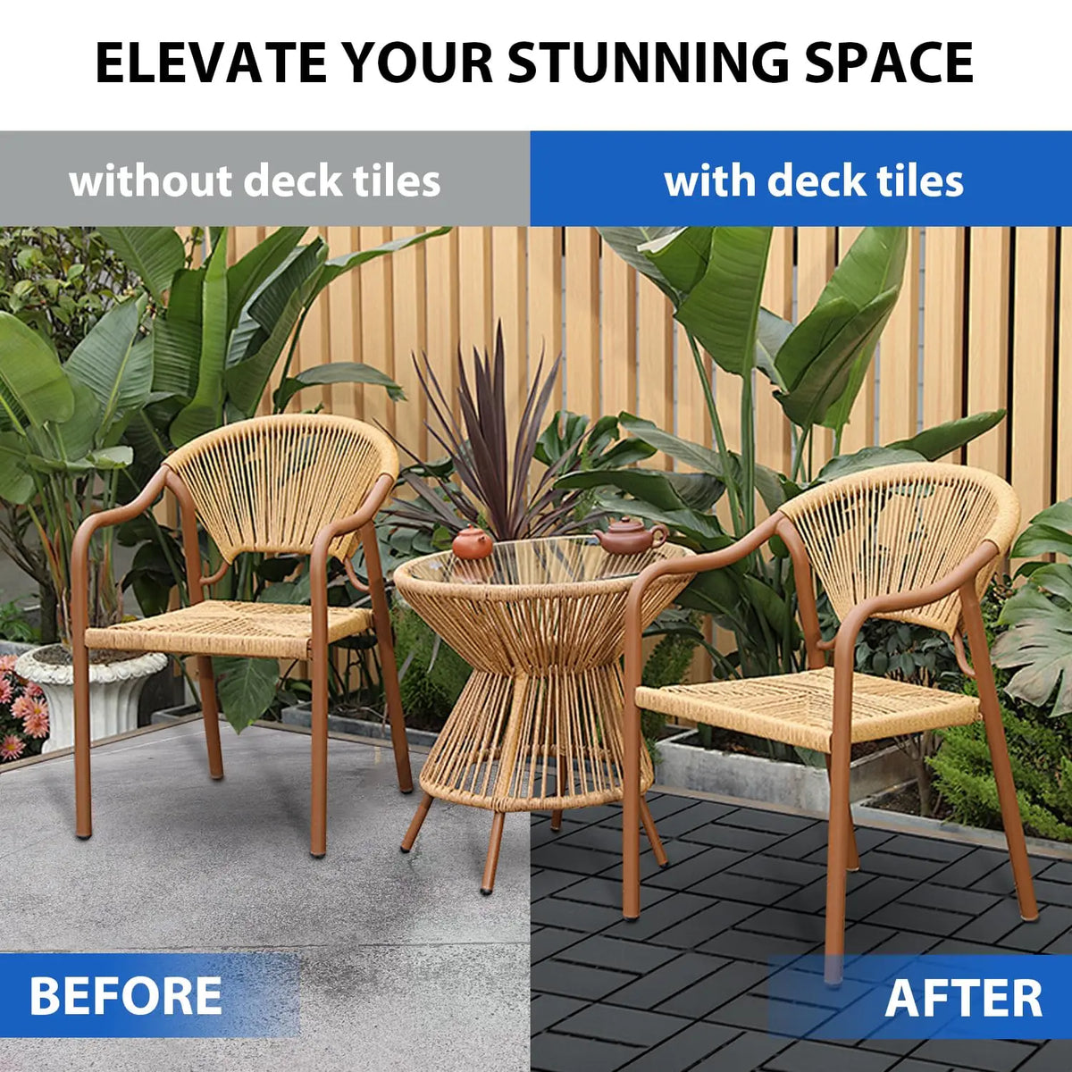 HKXSHS Plastic Lock Floor And Outdoor Terrace Tiles