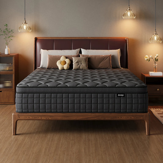 8inch 10inch 12 Inch 14 Inch Multilayer Hybrid Twin Full Queen King Size Mattress- Multiple Sizes & Styles Available, Ergonomic Design with Memory Foam And Pocket Spring, Medium Firm Feel