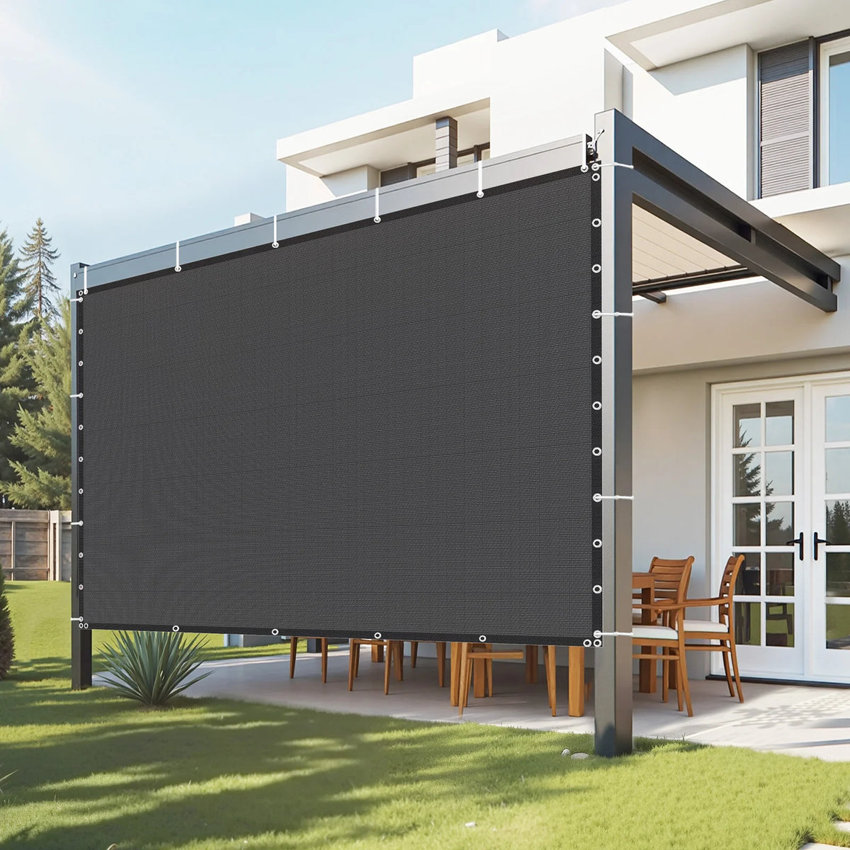 SucceBuy High Density Polyethylene Sun Shade Cloth