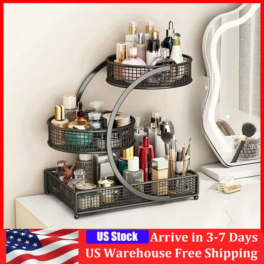 Multilayer Makeup Storage Rack Cosmetic Organizer Box For Home Use