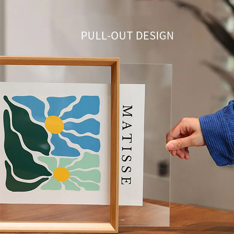 Classic Solid Wood Picture Frame For Photos And Wall Display