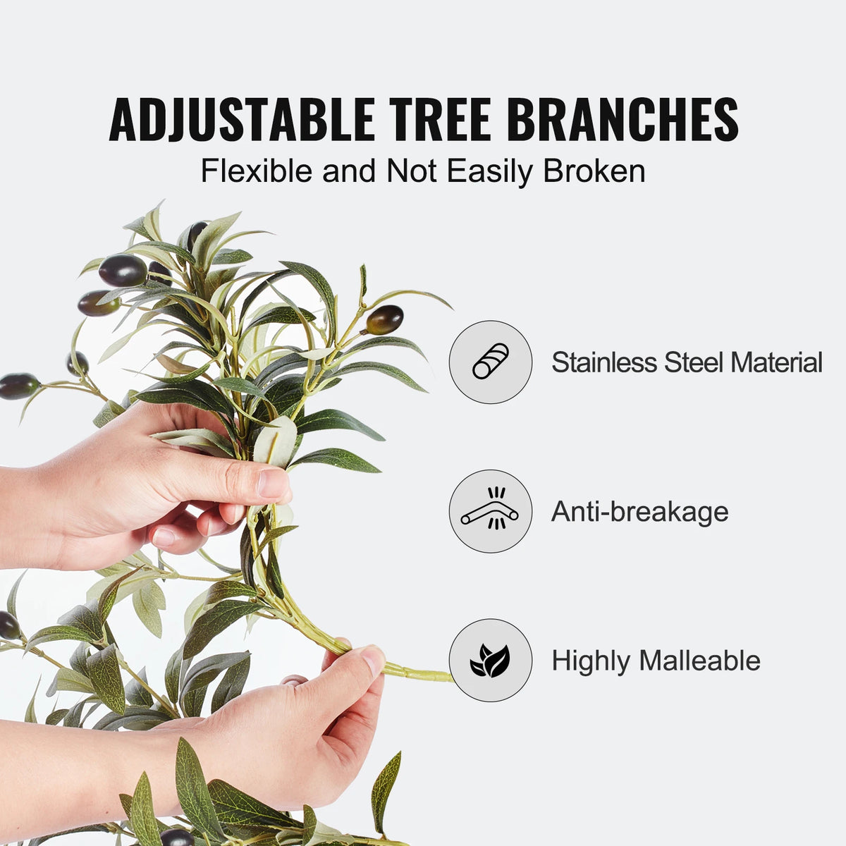 SucceBuy Artificial Olive Tree For Home And Patio Decor