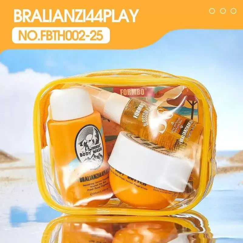Sol De Janeiro Cream Shower Gel Body Mist Travel Set