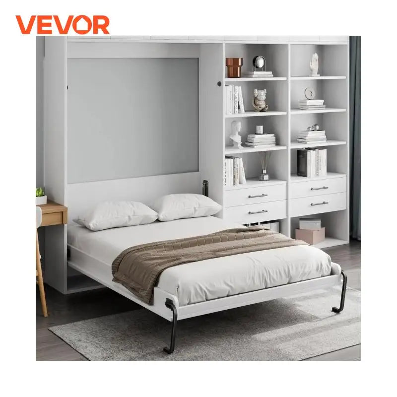 Deluxe Vertical Murphy Bed Frame Kit With Pneumatic Lever