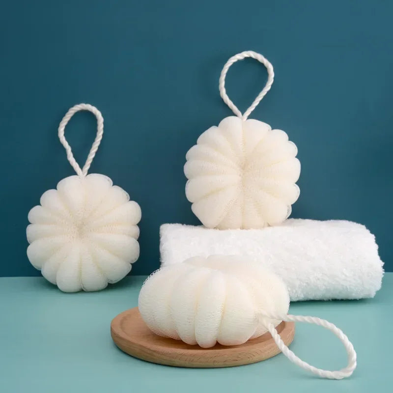 Soft Mesh Bath Sponge Exfoliating Body Scrubber Shower Cleaner