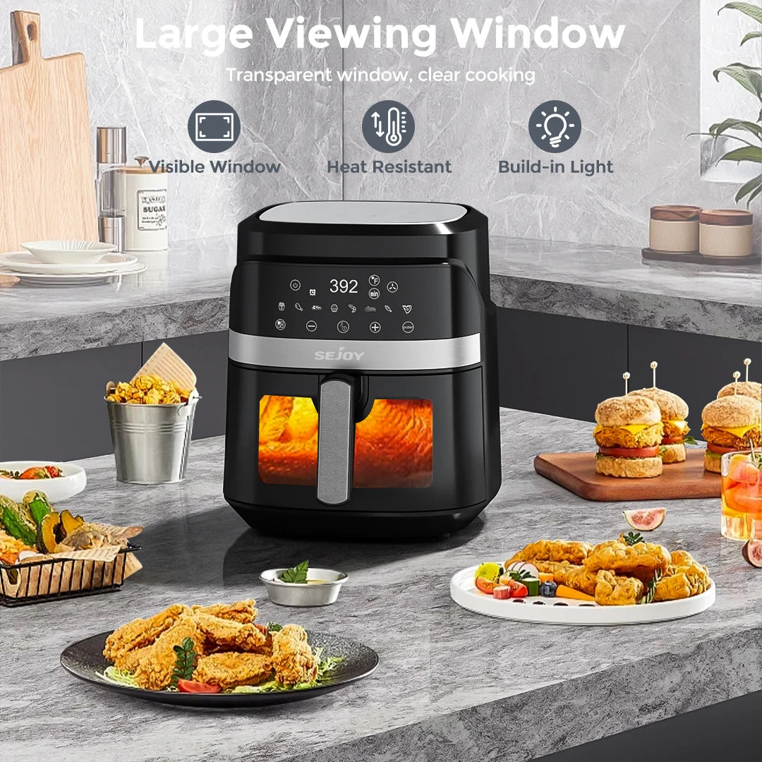 Sejoy Electric Air Fryer Oven Cooker Multifunctional Kitchen Appliance