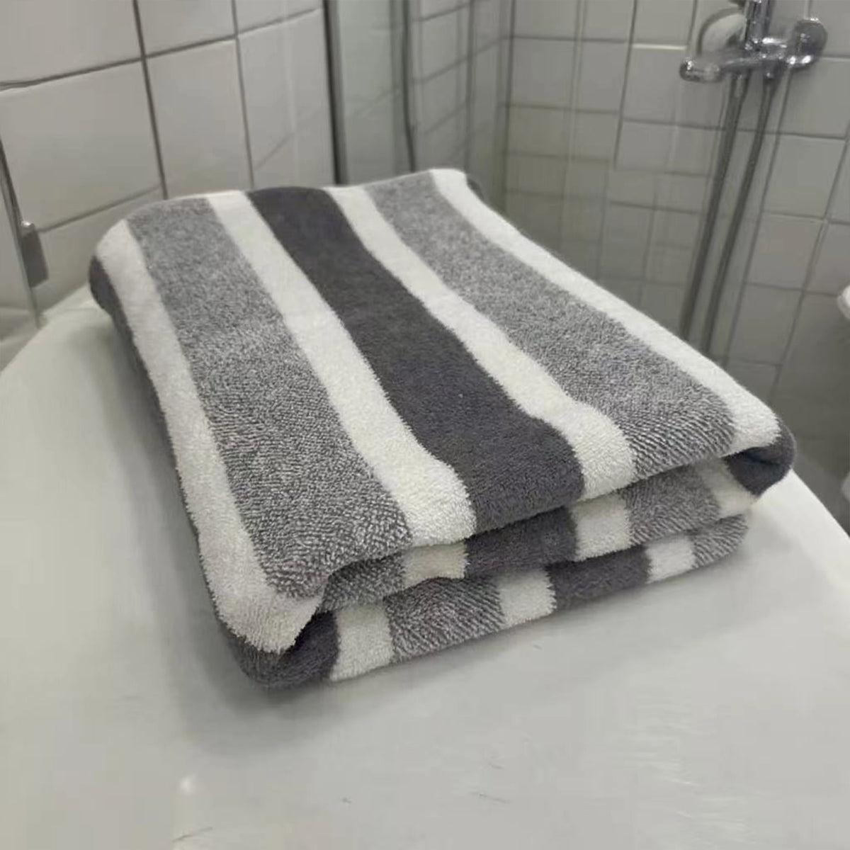 Premium 1 Pack Thick Bath Towel Quick Drying Absorbent Polyester