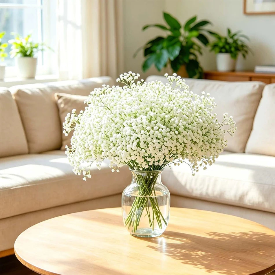 Artificial Baby Breath Flowers Wedding Table Greenery Decor